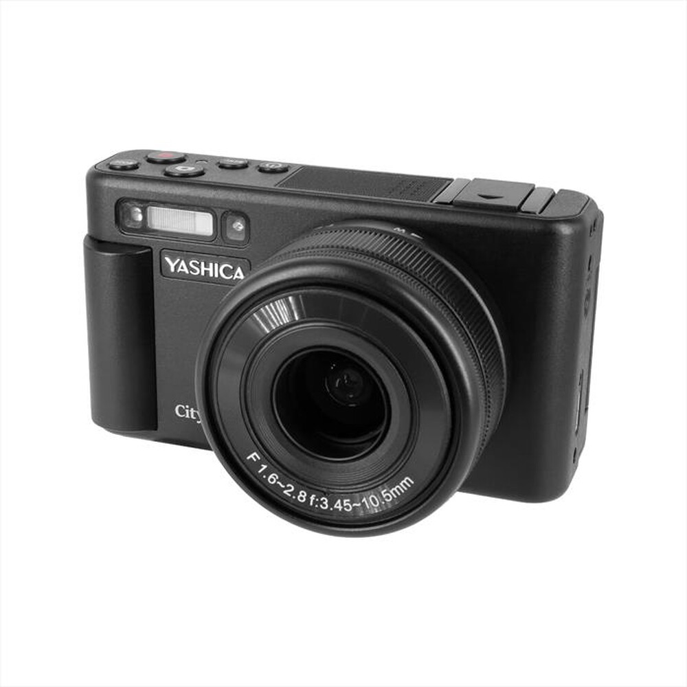 "YASHICA - Fotocamera digitale compatta CITY 100-NERO"