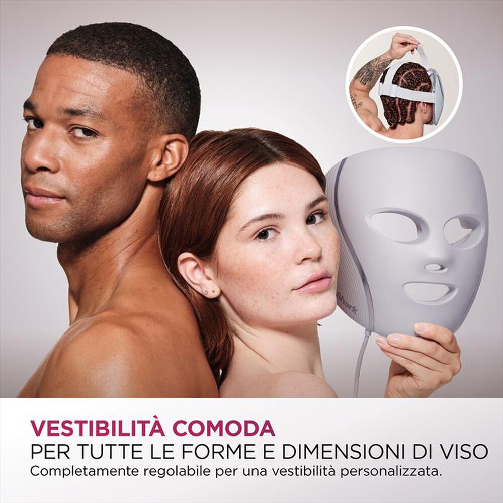 Immagine del prodotto SHARK - CRYOGLOW MASCHERA VISO LED-Bianco