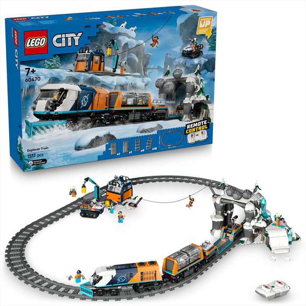 "LEGO - TRENO ESPRESSO ARTICO DEGLI ESPLORATORI-,"