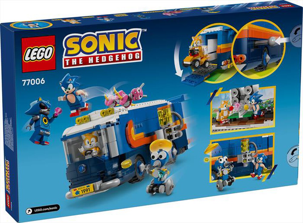 Immagine del prodotto LEGO - SONIC Camion di comando Team SONIC 77006