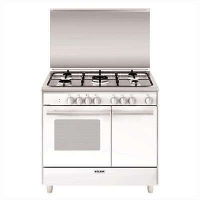 GLEM GAS - Cucina a gas UR965MX Classe A-Bianco