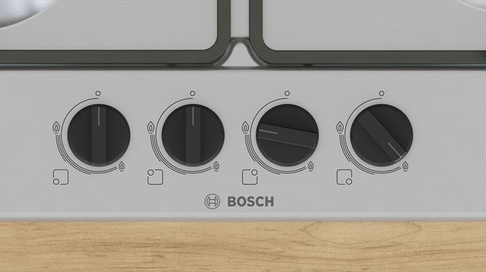 "BOSCH - Piano cottura a gas PGH6B5K60 58,2 cm-Inox"