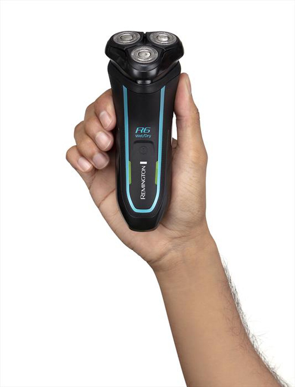 "REMINGTON - Rasoio R6000-nero/azzurro"