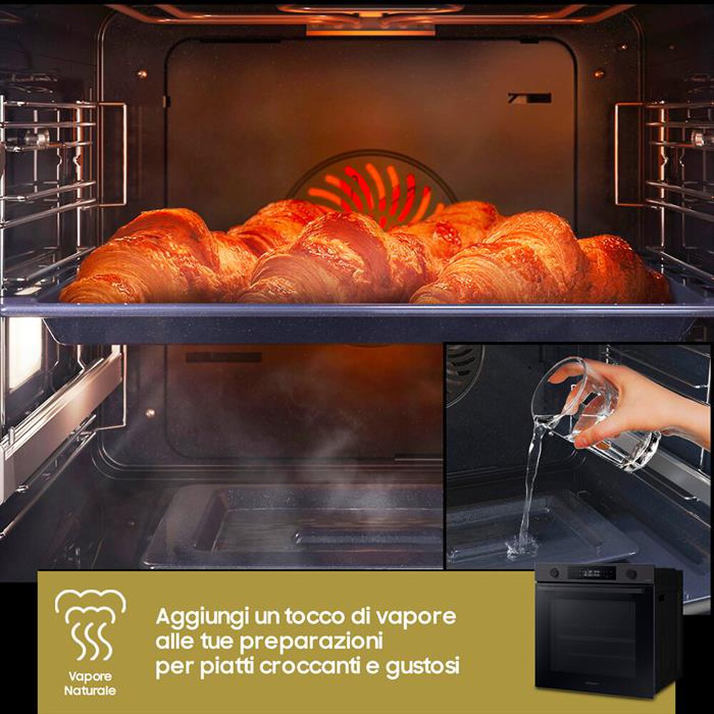 Immagine del prodotto SAMSUNG - Forno incasso elettrico NV7B4440VBB/U5 Classe A+-black inox