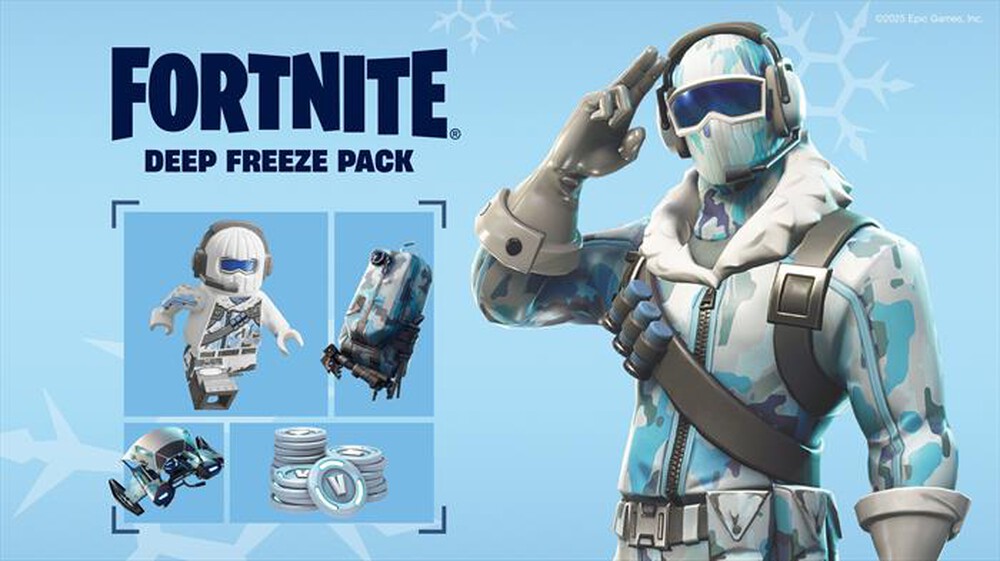 Immagine del prodotto EPIC GAMES - FORTNITE BUNDLE FUOCO OSCURO E GHIACCIO (CODICE DI
