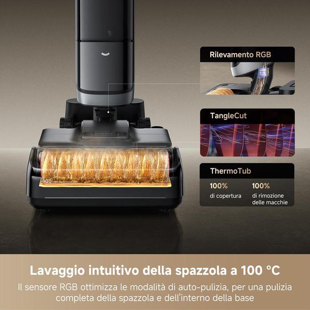 Immagine del prodotto DREAME - Scopa elettrica H15 PRO VIM HEAT-Nero / Grigio