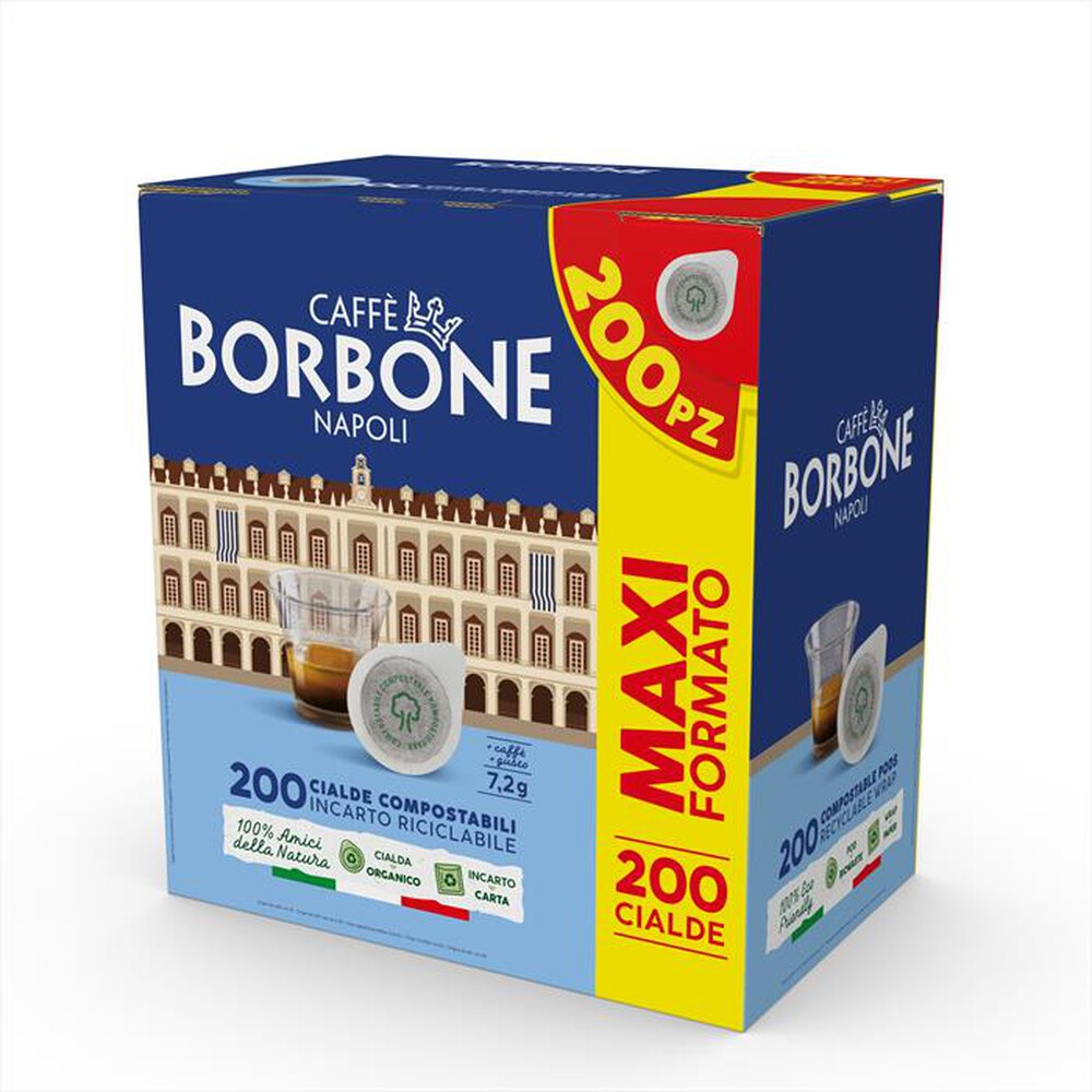 Immagine del prodotto CAFFE BORBONE - Cialde miscela Nobile 44BBLUNOBILE 200 pezzi