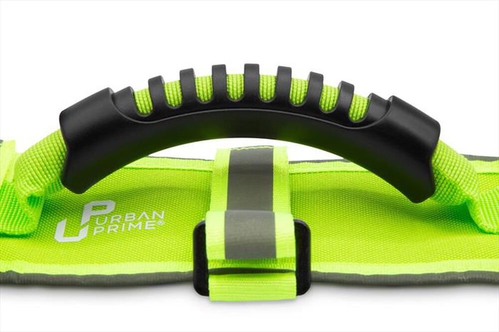 "URBAN PRIME - CARRY-HANDLE FOR E-SCOOTER LIME + REFLECTIVE BAND-Lime"