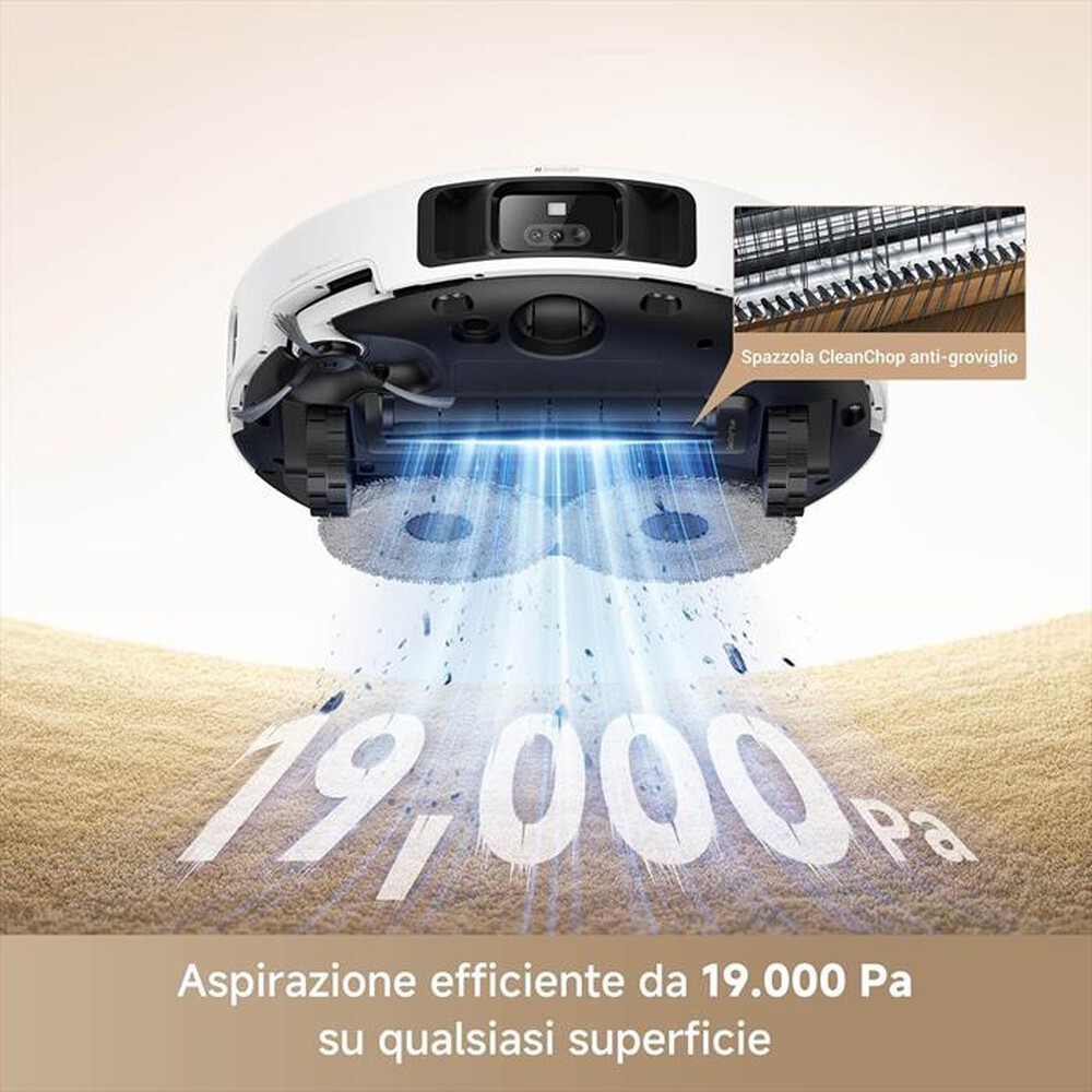 "MOVA - Aspirapolvere robot P50 PRO ULTRA-Bianco"