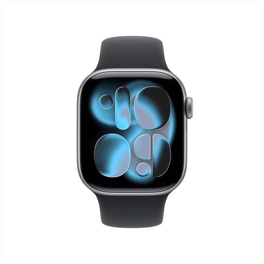 Immagine del prodotto APPLE - Watch Series 11 GPS 42mm Alluminio-Grigio - Sport Band Nero - S/M