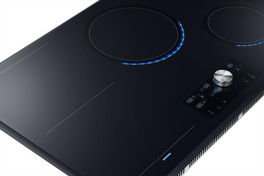 "SAMSUNG - Piano cottura induzione NZ84T9770EK/ET 80 cm-Vetro Ceramica Nero"
