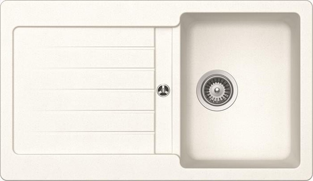 "GLEM GAS - Lavello lneare LS1G86WH 1 vasche-Bianco"