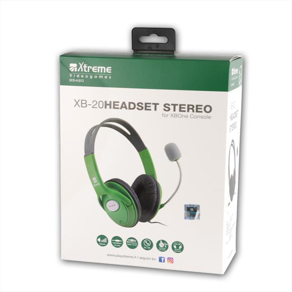 Immagine del prodotto XTREME - XB-20 HEADSET STEREO