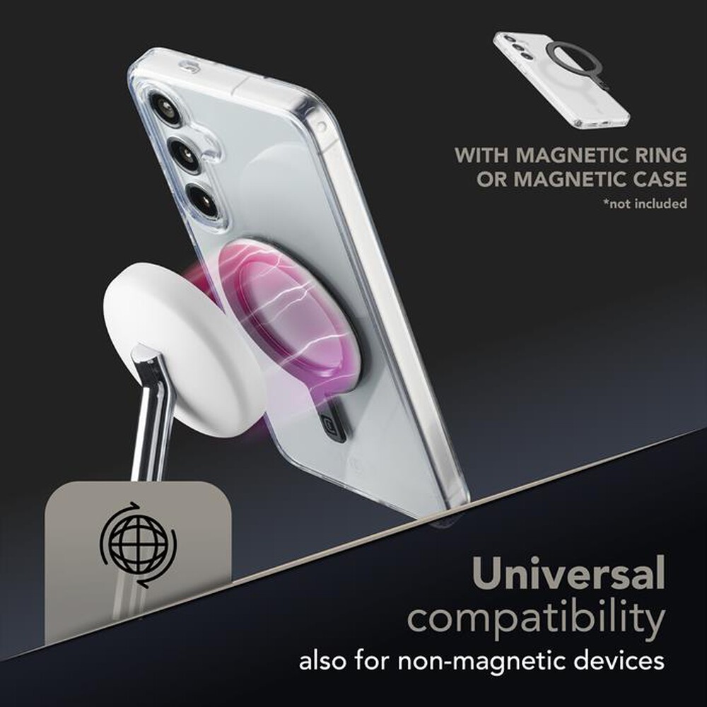 Immagine del prodotto CELLULARLINE - Station ricarica wireless 3in1 MAG TRIO QI2.2 25W-Bianco