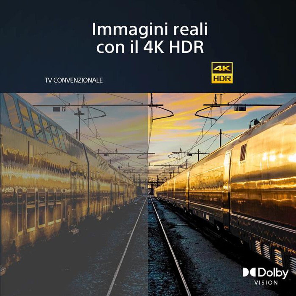 "SONY - Smart TV LED UHD 4K 65\" KD65X75WLAEP-Nero"