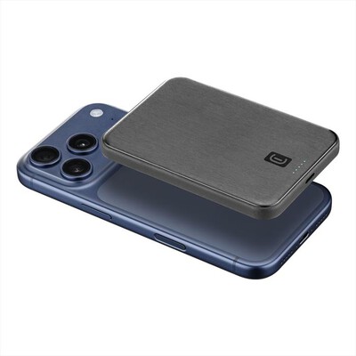 CELLULARLINE - Power Bank MAG AIRY 5.000 QI2 25W-Nero