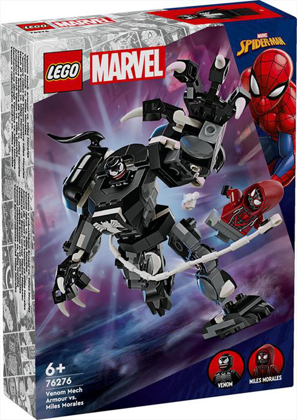 Immagine del prodotto LEGO - SUPER HEROES Mech di Venom vs. Miles Morales 76276