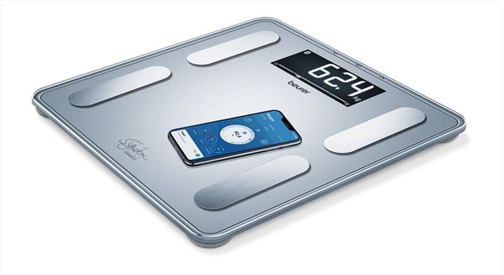 "BEURER - Bilancia pesapersone BF405 180 Kg-Inox"