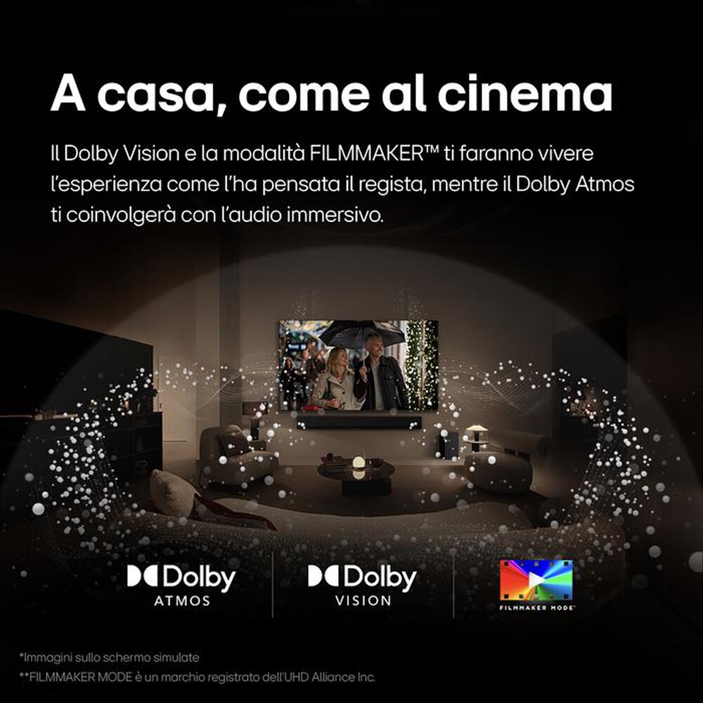 "LG - Smart TV OLED evo UHD 4K 55\" Serie C4 OLED55C44LA-Marrone"