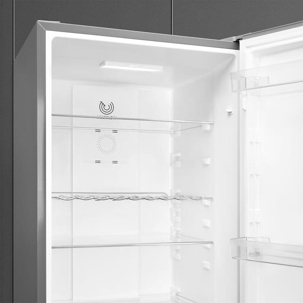 Immagine del prodotto SMEG - Frigorifero combinato RC18XDND Classe D 300 lt-Inox