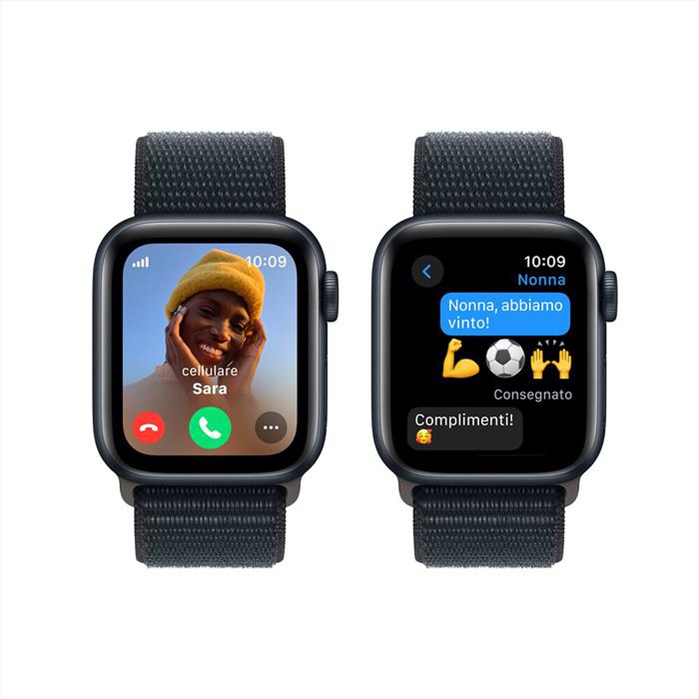 "APPLE - Watch SE GPS + Cellular Cassa 40mm-Mezzanotte"