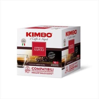 KIMBO - 014506 ESPRESSO NAPOLI 30 PZ.COMP. DOLCEGUST-Multicolore