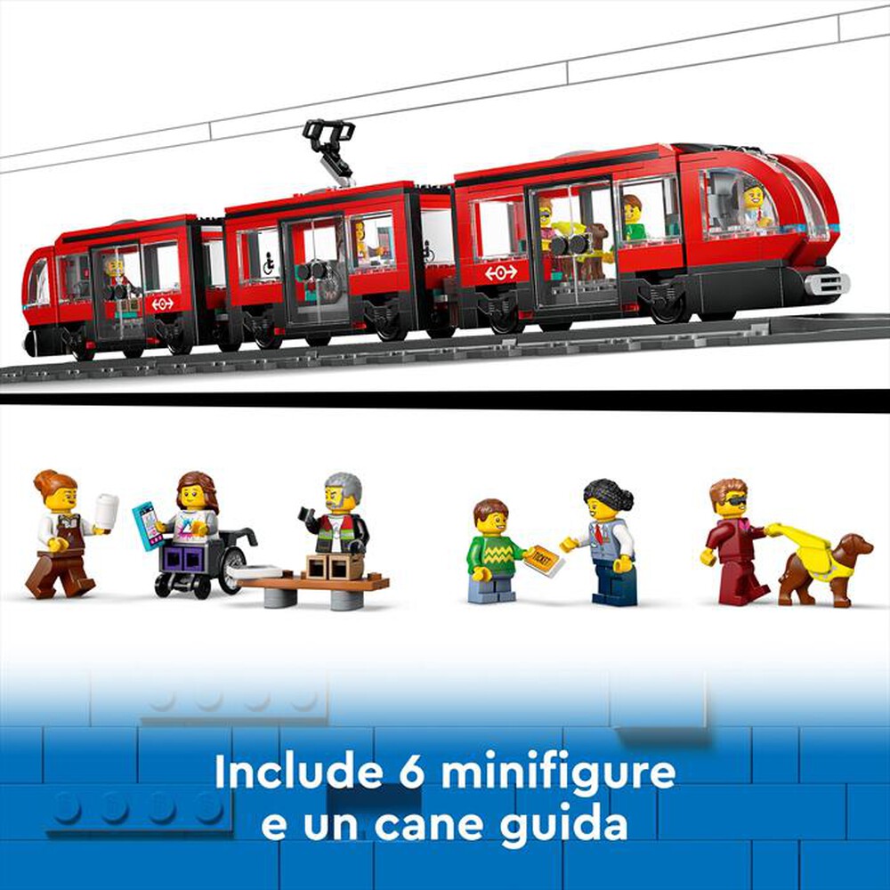 Immagine del prodotto LEGO - CITY TRAINS Tram e fermata del tram 60423