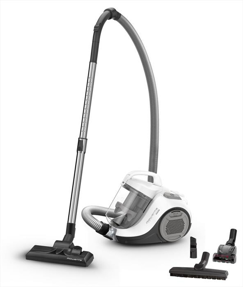 "ROWENTA - RO2957 Aspirapolvere a Traino-BIANCO NEVE / GRIS SOURIS"