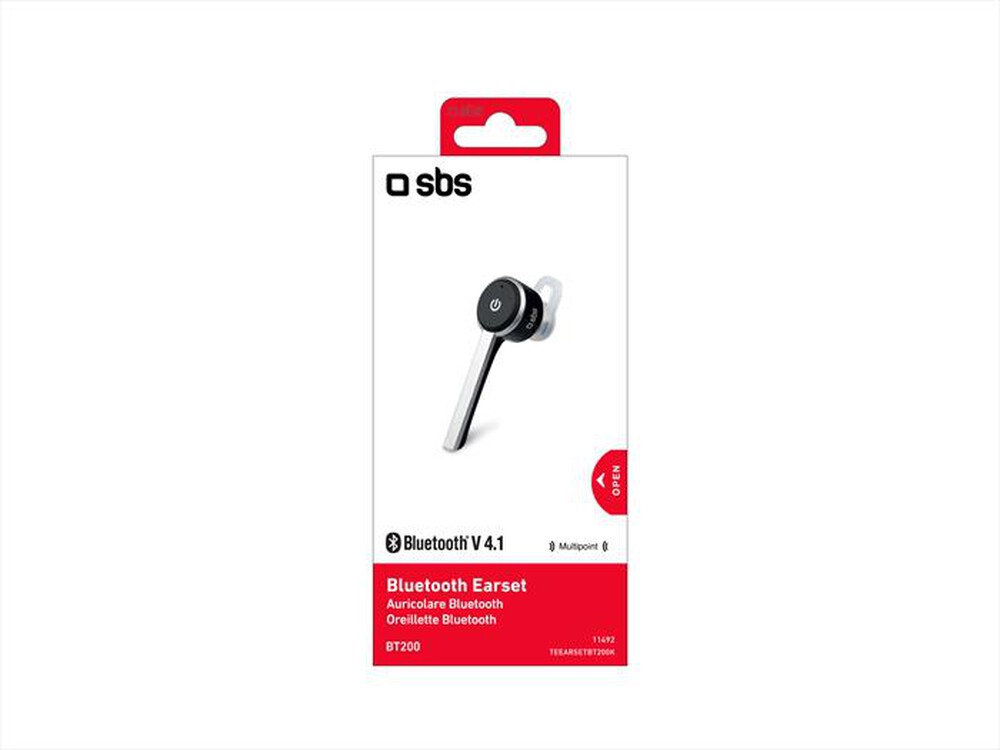 "SBS - TEEARSETBT200K-Nero"