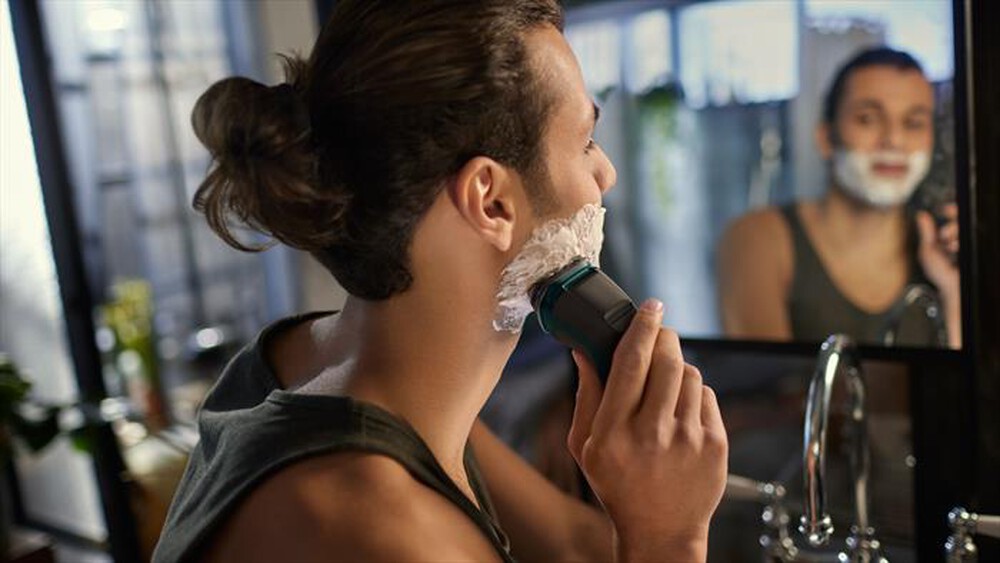 Immagine del prodotto PHILIPS - Rasoio uomo wet & dry X3052/00-Blu celeste