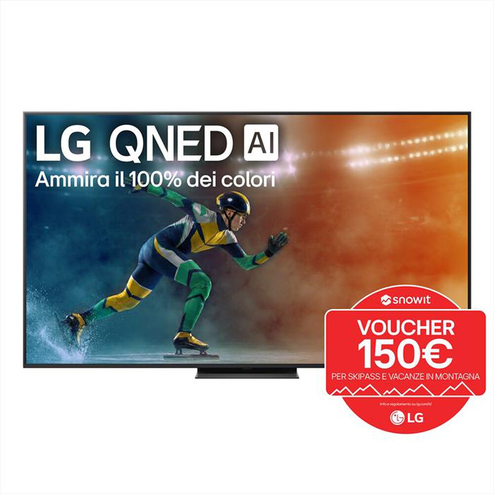 Immagine del prodotto LG - Smart TV QNED EVO AI MINILED UHD 4K 75" 75QNED86A6-Charcoal Black