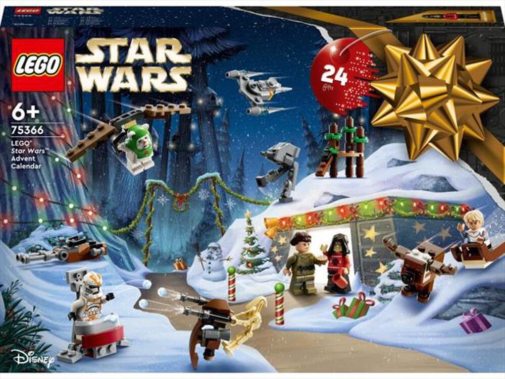 "LEGO - STAR WARS Calendario dell’Avvento - 75366-Multicolore"