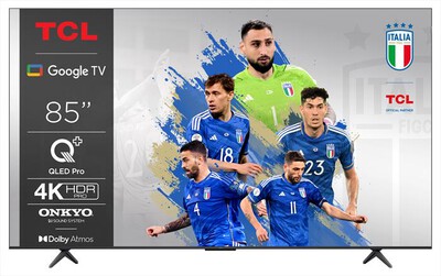 TCL - Smart TV Q-LED UHD 4K 85" 85C69B-Titanium