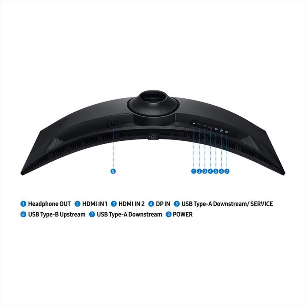 "SAMSUNG - MONITOR GAMING ODYSSEY G9 - G91F DA 49'' DQHD-Black"