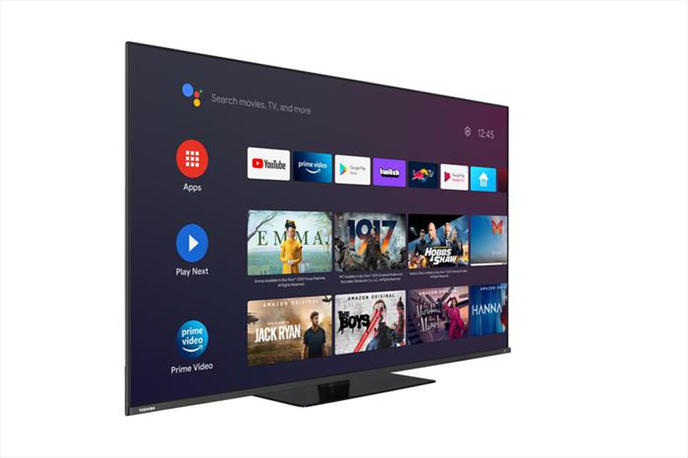"TOSHIBA - Smart TV LED UHD 4K 55\" 55QA7D63DA-Nero"