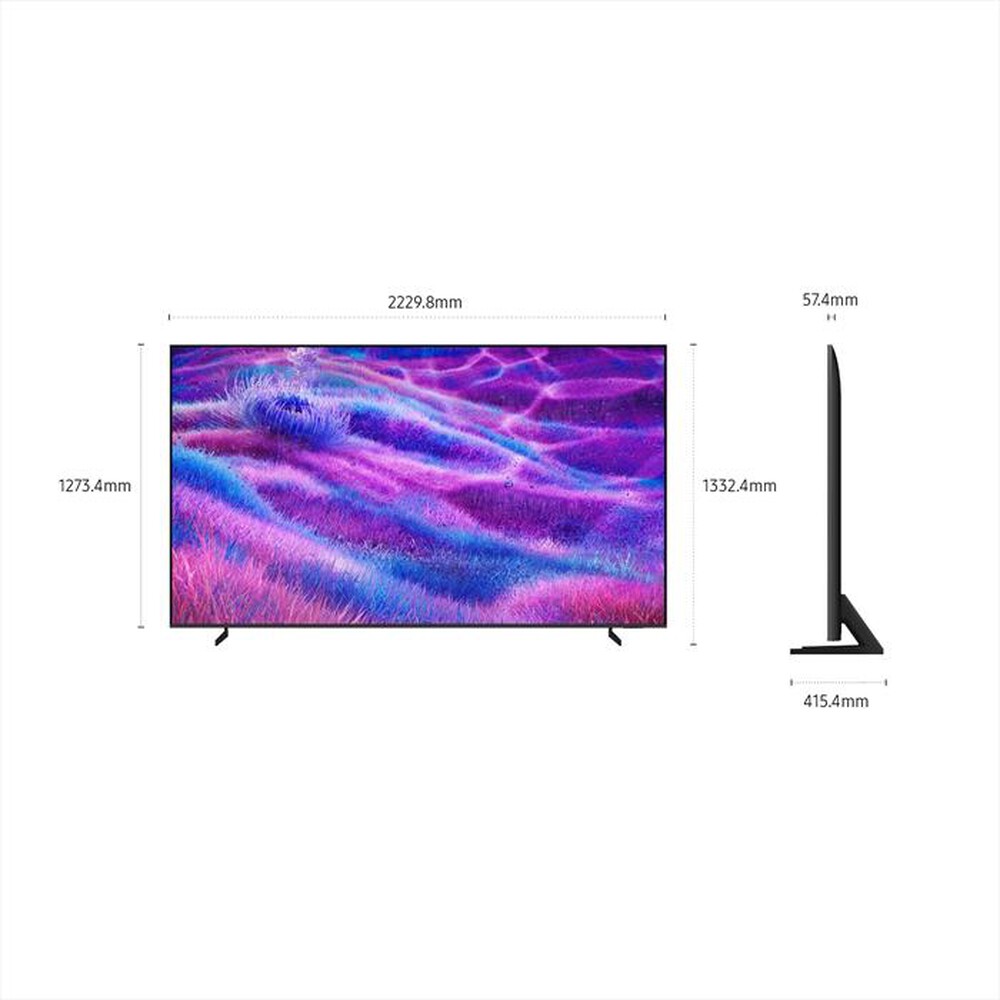Immagine del prodotto SAMSUNG - Smart TV MINI LED UHD 4K 100" QE100QN80FUXZT-Carbon Silver