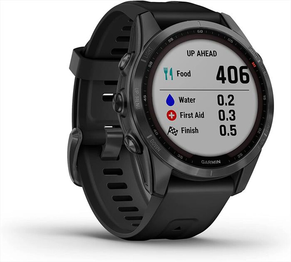 "GARMIN - Smart Watch Fenix 7s Solar Edition-Slate Gray/Nero"
