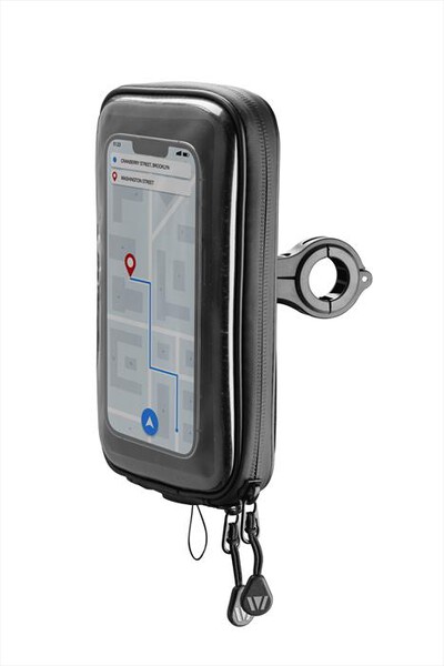 CELLULARLINE - Supporto manubrio smartphone 6.7 NEWMHOLDERCASEK-Nero