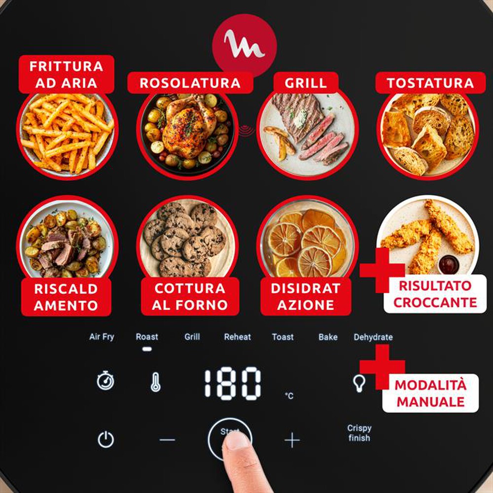 Immagine del prodotto MOULINEX - Friggitrice ad Aria Easy Fry Infrared EZ8328F0-Nero