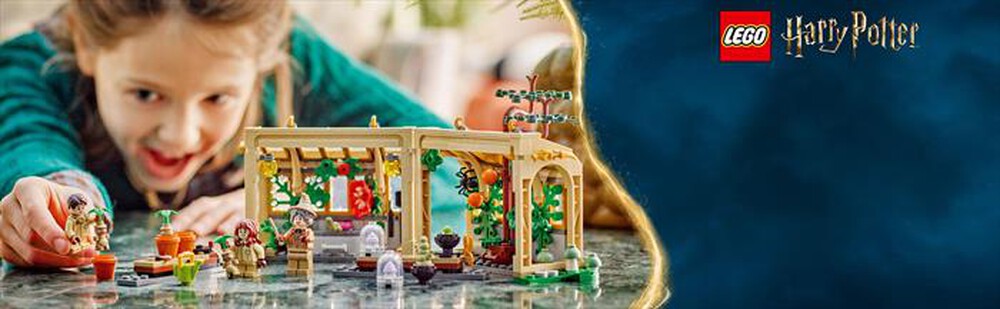 "LEGO - 76445 CASTELLO DI HOGWARTS: LEZIONE DI ERBOLOGIA-,"