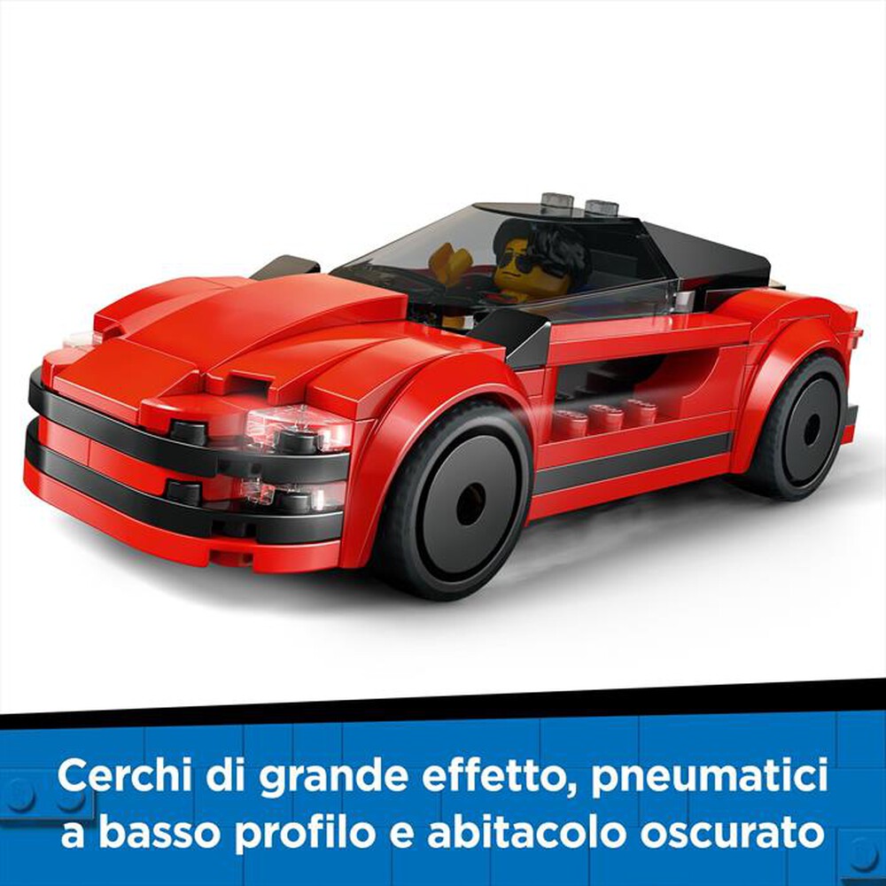 Immagine del prodotto LEGO - CITY GREAT VEHICLES Auto sportiva rossa 60448