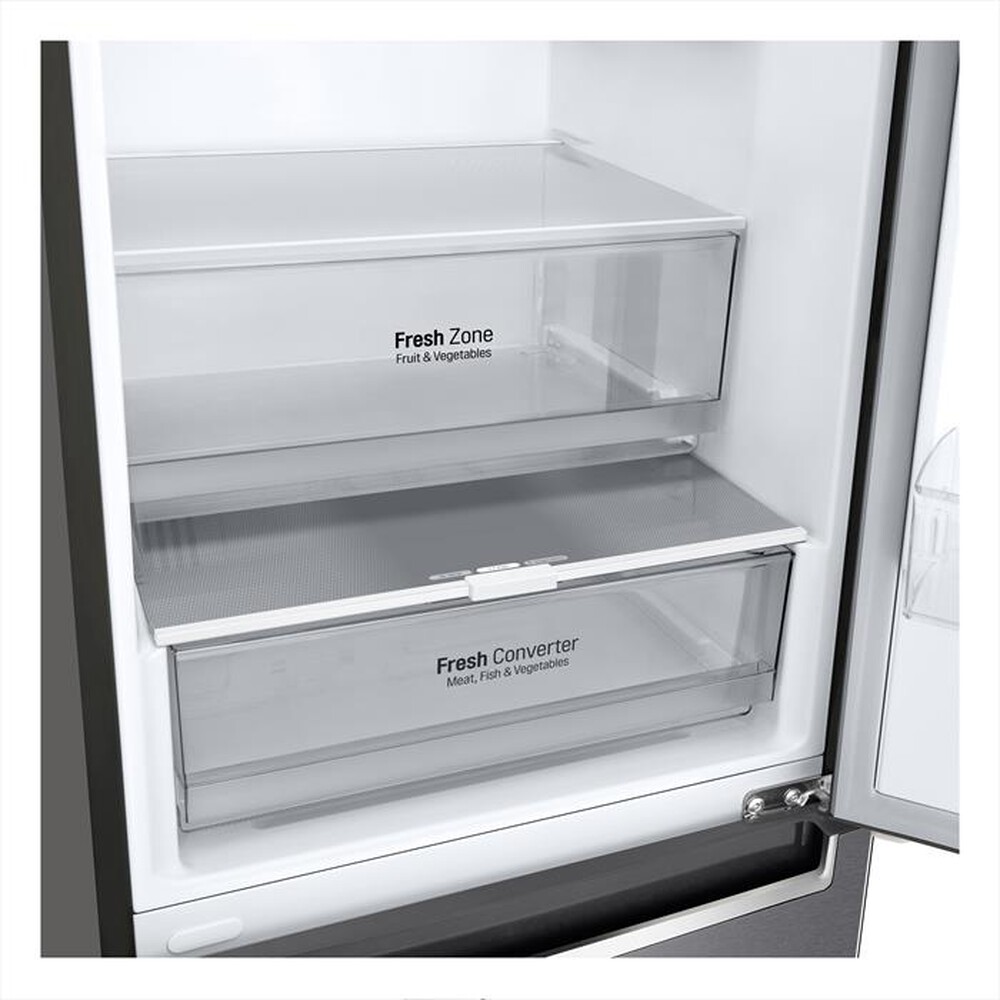 "LG - Frigorifero combinato GBP62DSNCN1 Classe C 384 lt-Dark Graphite"
