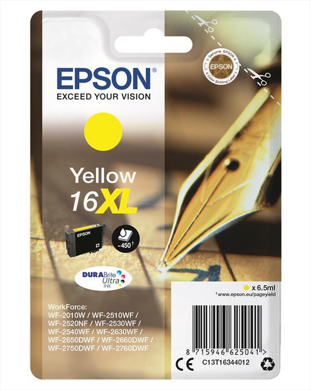 Immagine del prodotto EPSON - C13T16344022-Giallo