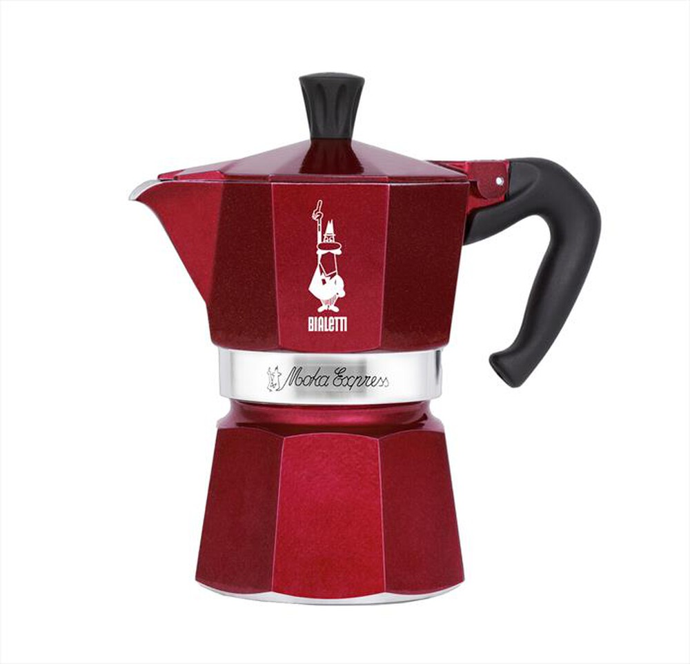 "BIALETTI - MOKA EXPRESS 3TZ-Rossa Marocco"