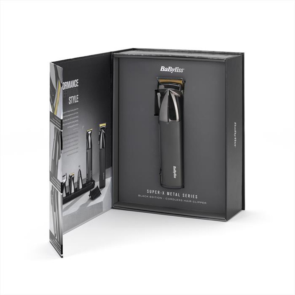 "BABYLISS - Regola capelli E991E-Nero cromato"