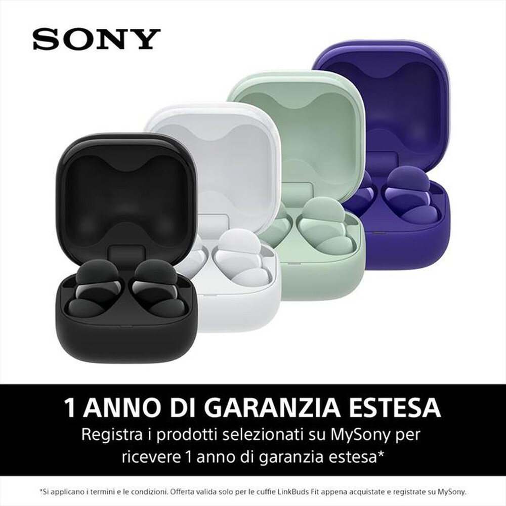 "SONY - Auricolari bluetooth WFLS910NB.CE7-nero"
