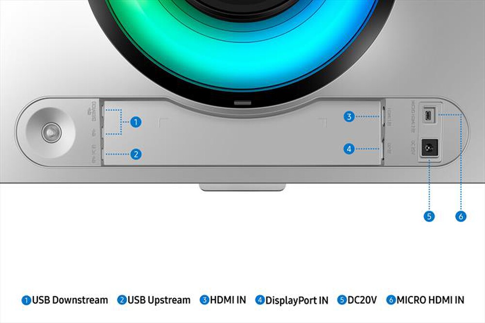 "SAMSUNG - MONITOR GAMING ODYSSEY OLED G9 - G93SC DA 49''"