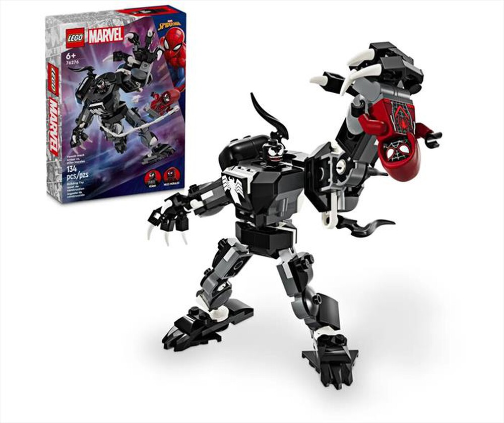 "LEGO - SPIDERMAN Mech di Venom vs. Miles Morales - 76276-Multicolore"