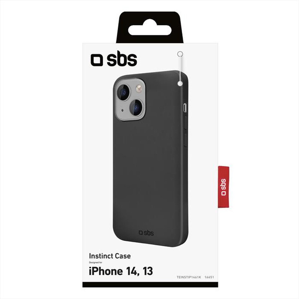 "SBS - Cover Instinct TEINSTIP1461K per iPhone 14-Nero"
