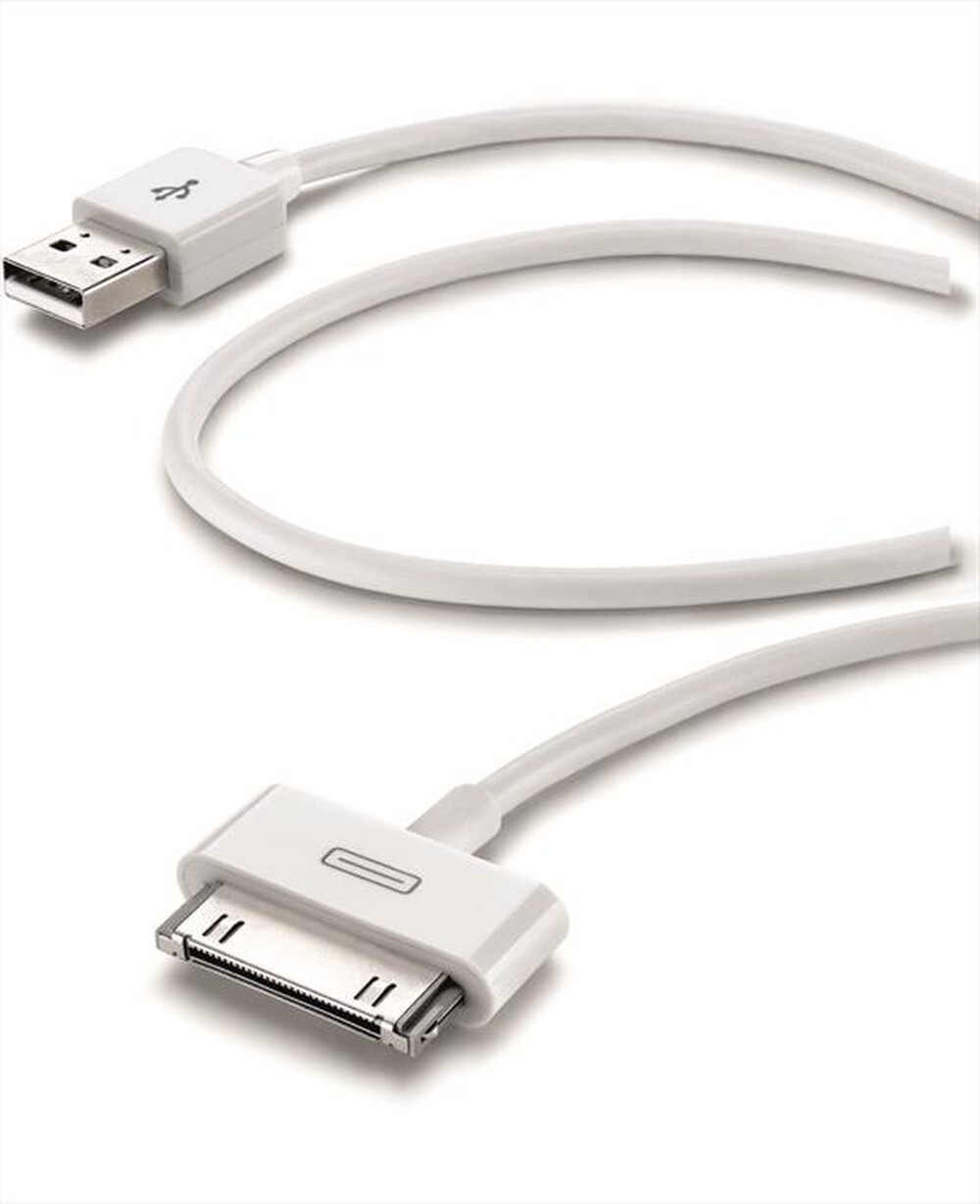 "CELLULARLINE - USBDOCKCIPHONE Cavo connettore dock-usb-Bianco"
